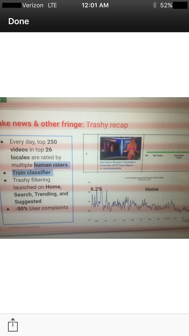 YouTube 'fringe ranking / classifier' slides, page 4